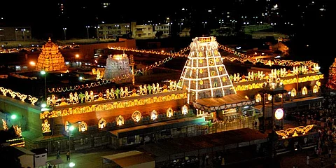 Gold plating of Tirupati gopuram by mid-2022