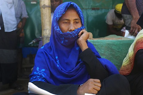 Representational image of a Rohingya refugee (Photo | AP)