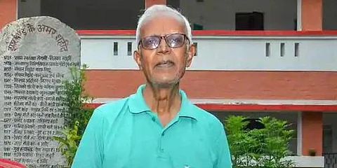 Late rights activist and Father Stan Swamy. (Photo | PTI)