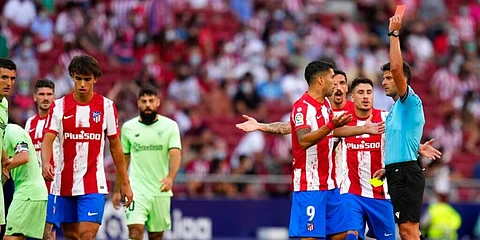 Joao Felix gets red card as Atletico Madrid held to goalless draw by Bilbao in La Liga