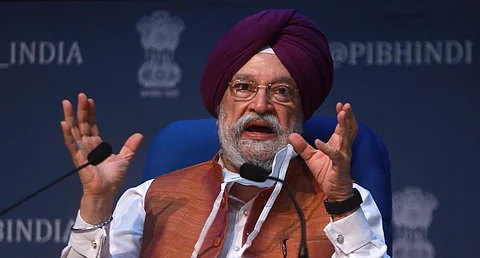 Union Minister Hardeep Singh Puri (File | Shekhar Yadav, EPS)