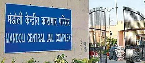 Five officials suspended after phones recovered from Delhi's Mandoli jail