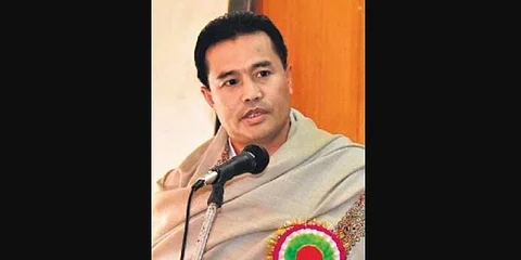 Manipur PWD Minister Thongam Biswajit