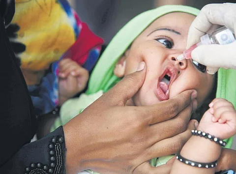 Rajasthan to administer polio vaccine to children on Sunday