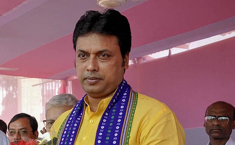 Tripura CM Biplab Kumar Deb (File | PTI)