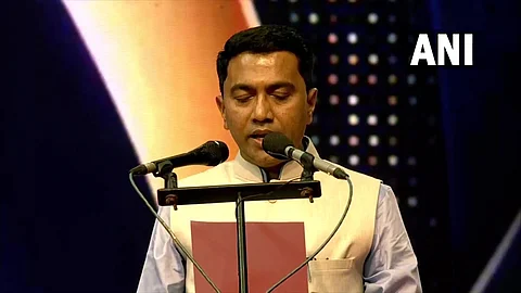 Pramod Sawant takes oath as Goa CM for 2nd term; PM Modi attends swearing-in ceremony