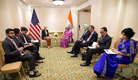 FM Sitharaman meets heads of FedEx, Mastercard, others during US visit 