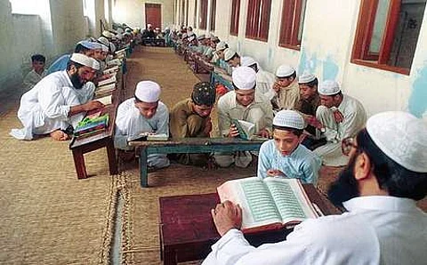 A madrassa class in progress. (File Photo)