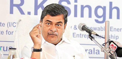 Union Power Minister R K Singh. (Photo | A Sanesh, EPS)