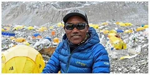 52-year-old Nepali Sherpa scales Mt Everest for record 26th time 