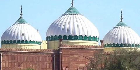 Shahi Idgah mosque in Mathura (Photo| Twitter)