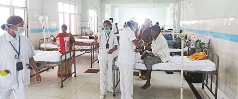 Representational image. Diarrhoea patients undergoing treatment | Express