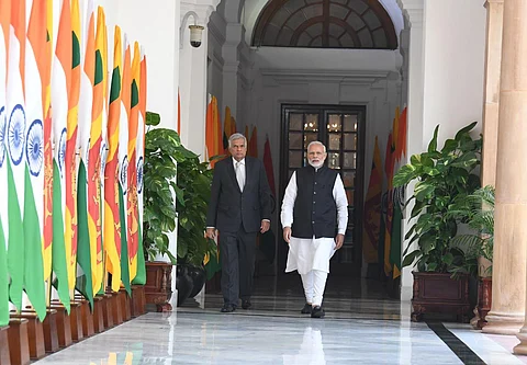 India to back Sri Lanka, PM Modi writes to Ranil