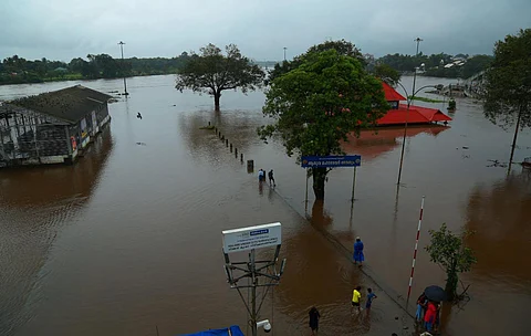 Rivers flow above danger mark, alert issued Kerala districts