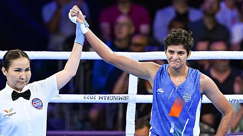 India boxer Jaismine Lamboriya.
