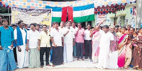 2,200 Irulars hold stir in four TN districts, seek house patta