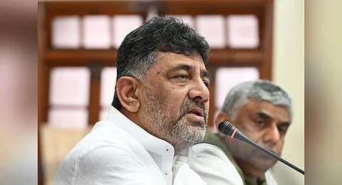 Karnataka Deputy Chief Minister DK Shivakumar.