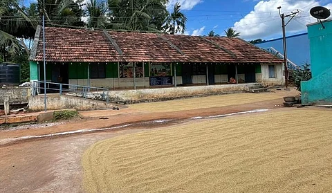 Rain enters classrooms, tribal kids of govt school in TN's Tiruchy district seek new building