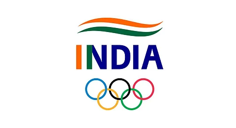 The logo of Indian Olympic Association (IOA), used for representative purposes only.