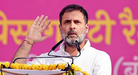 Congress leader Rahul Gandhi