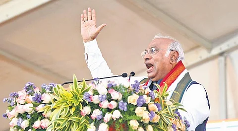 BJP, BRS using ED to gain electoral advantage over Congress: AICC chief Kharge