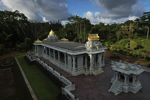 How a massive all-granite, hand-carved Hindu temple ended up on Hawaii's lush Kauai Island