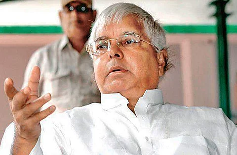 RJD supremo Lalu Prasad Yadav (File photo)