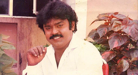 Tamil actor and founder of the Desiya Murpokku Dravida Kazhagam Vijayakant. (Express)