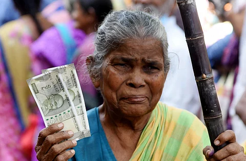 Monthly honororium of Rs. 1000 to family heads of women will be launched on Sep 15, the birth anniversary of DMK founder C N Annadurai. (Photo | R Satish Babu, EPS)