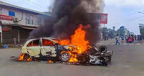 The unrest has led to the imposition of curfew across five valley districts of Manipur along with the suspension of mobile internet services for five days