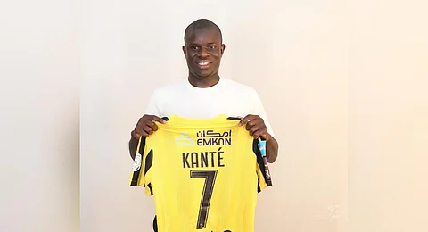 Kante joins Benzema at Al-Ittihad. (Photo | Al-Ittihad Twitter)