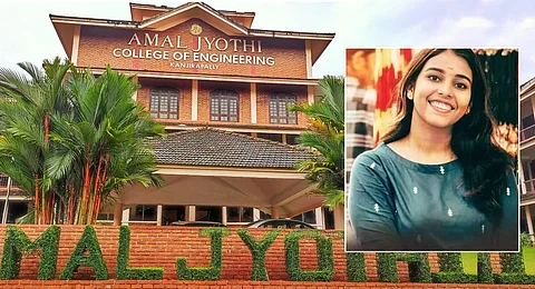 The death of Shraddha Satheesh has shaken the student community with her classmates accusing the college authorities of driving her to suicide. (Photo | Facebook)
