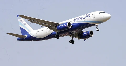 Representational Image: IndiGo flight. (File Photo | EPS)