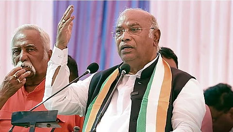 AICC President Mallikarjun Kharge. ( Photo | PTI)