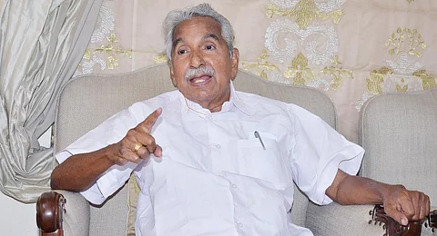 Former Chief Minister Oommen Chandy.(Express Photo by Vincent Pulickal)