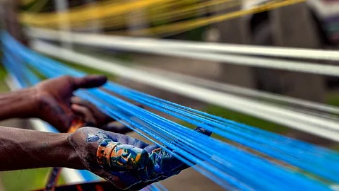 Kite thread, manjha. (File Photo | PTI)