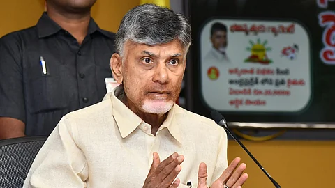 TDP supremo N Chandrababu Naidu
