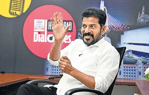 TPCC chief A Revanth Reddy. (Photo | Express)