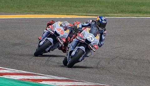 The inaugural Grand Prix of India took place at the Buddh International Circuit in 2023 (Photo | PTI)