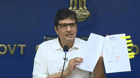 Delhi Health Minister Saurabh Bharadwaj