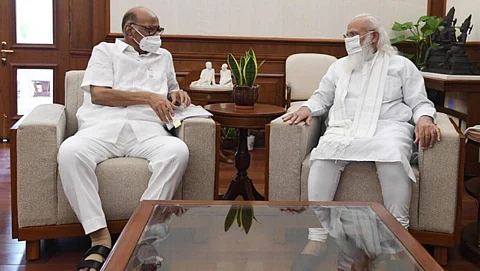 Sharad Pawar PM Modi Meet