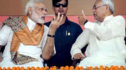 Nitishkumar & Narendra Modi
