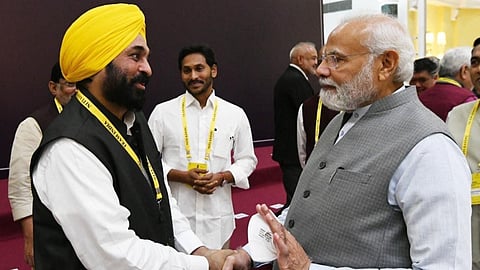 Bhagwant Mann & Narendra Modi
