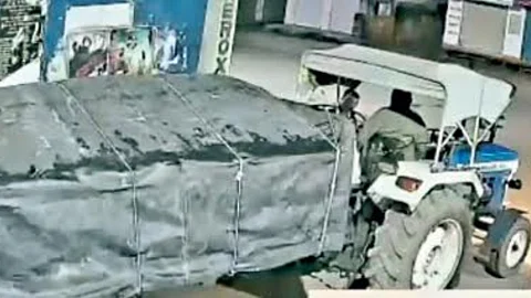 Satana APMC : सटाणा बाजार समितीत कांद्याचा ट्रॅक्टर चोरीचा प्रयत्न