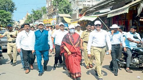 तीर्थक्षेत्र विकास आराखड्यांतर्गत कामांची अप्पर सचिवांकडून पाहणी