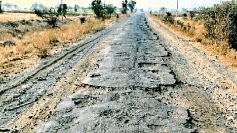 Damaged Road