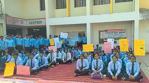 Agri Student Protest