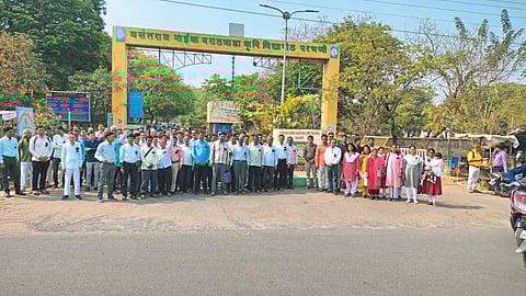 Old Pension Scheme Protest