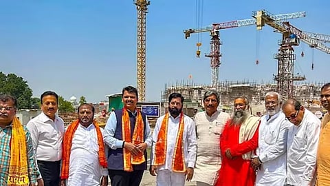 Eknath Shinde in Ayodhya
