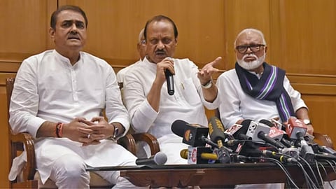 ajit pawar press conference